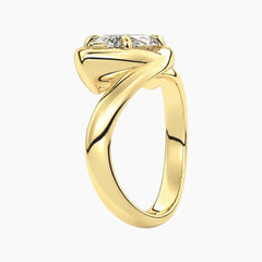 Évrelle 2 Carat Marquise Chunky Sculptural Moissanite Ring