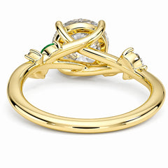 Nature's Embrace Floral Moissanite Ring