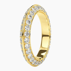 Aurevielle Élan Eternity Moissanite Band
