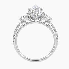 Eternal Radiance Marquise Moissanite Ring