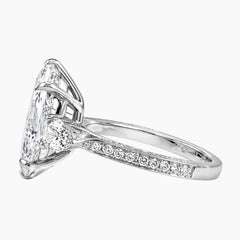 Eternal Radiance Marquise Moissanite Ring