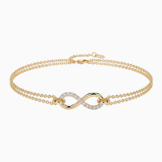 Unlimited Good Luck Moissanite Bracelet