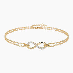 Unlimited Good Luck Moissanite Bracelet