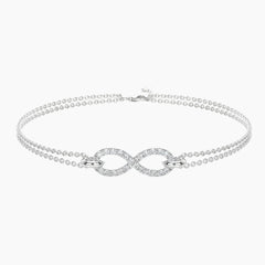 Infinity Symbol Moissanite Bracelet