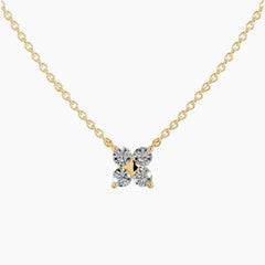 Four-leaf Clover Moissanite Necklace