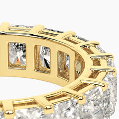 Stellar Mirage Haute Radiant-Cut Eternity Band