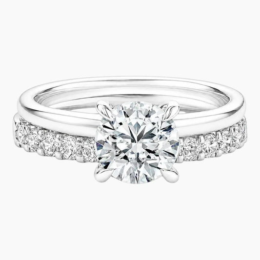 Stackable Moissanite Ring Set