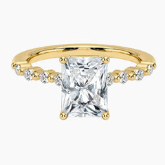 Versailles Radiant Moissanite Ring