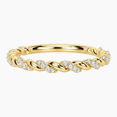 Sunniva Round Moissanite Ring