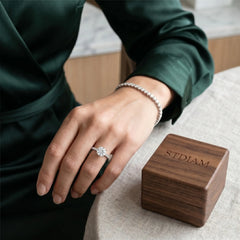 Anthology Half Coverage Moissanite Ring (1/2 ct. tw.)