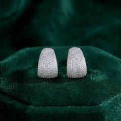 Luxurious Moissanite Stud Earrings