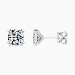 Classic Four-prong Moissanite Stud Earrings