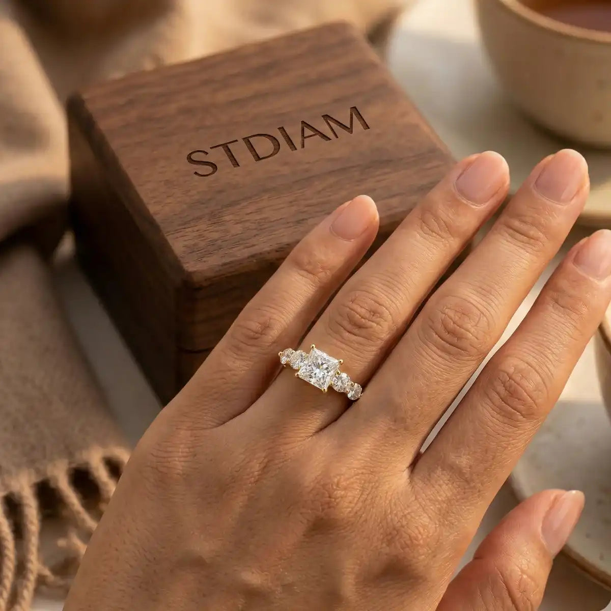 Stdiam Premium Moissanite Jewelry- Stdiam