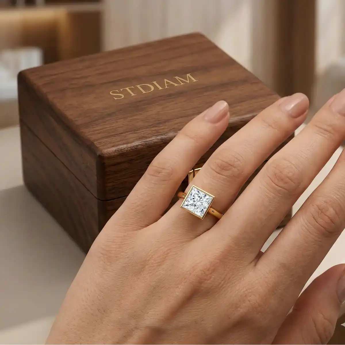 Stdiam Premium Moissanite Jewelry- Stdiam