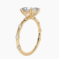 Wilma Asscher Cut Moissanite Ring