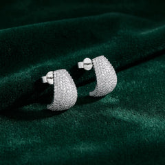 Luxurious Moissanite Stud Earrings