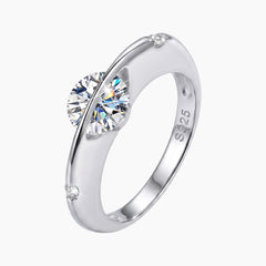 Celestial Orbit Moissanite Ring