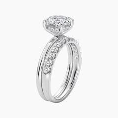 Stackable Moissanite Ring Set