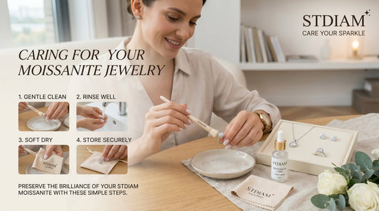 The Ultimate Guide: How to Care for Your Moissanite