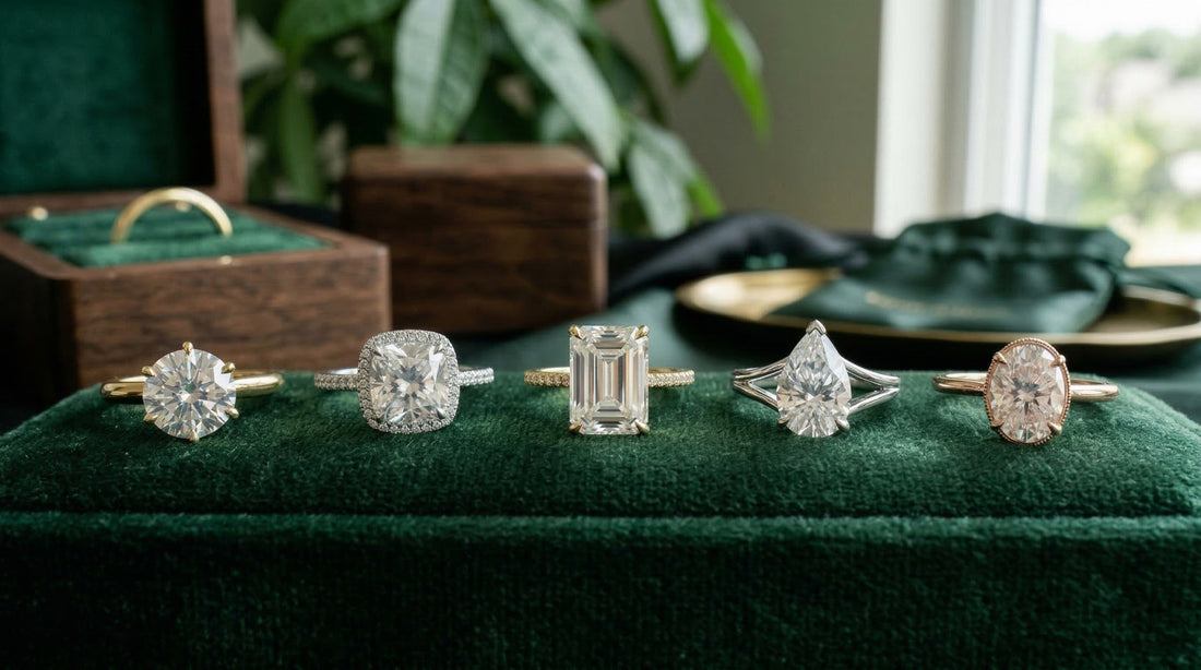 Top 4 Moissanite Brands of 2026: Best Rings Under $200