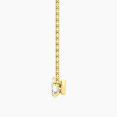 Éverelle 1 Carat Emerald-Cut Double-Claw Moissanite Necklace