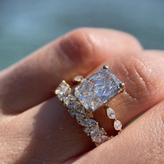 Regina Marquise Moissanite-Ring