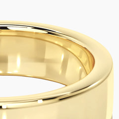 Évrin Eight-Stone Channel-Set Moissanite Wide Band