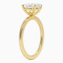 Luise Classic Oval Solitaire Lab-Grown Diamond Ring