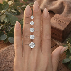 Nature's Embrace Floral Moissanite Ring
