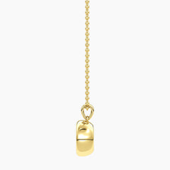 Vélora 3.5 Carat Asscher-Cut Moissanite Bold Bezel Necklace