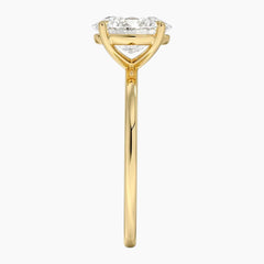 Luise Classic Oval Solitaire Lab-Grown Diamond Ring