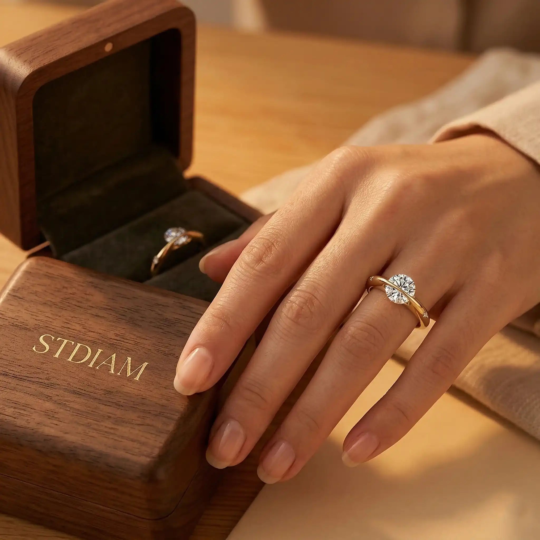 Stdiam Premium Moissanite Jewelry- Stdiam