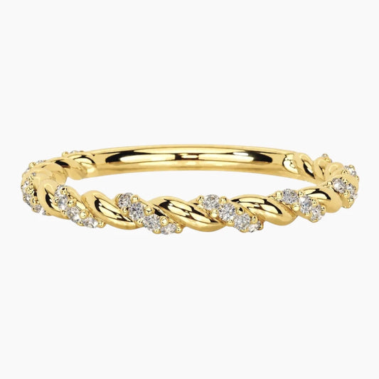 Sunniva Round Moissanite Ring