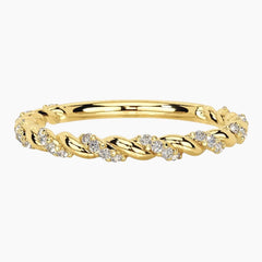 Sunniva Round Moissanite Ring