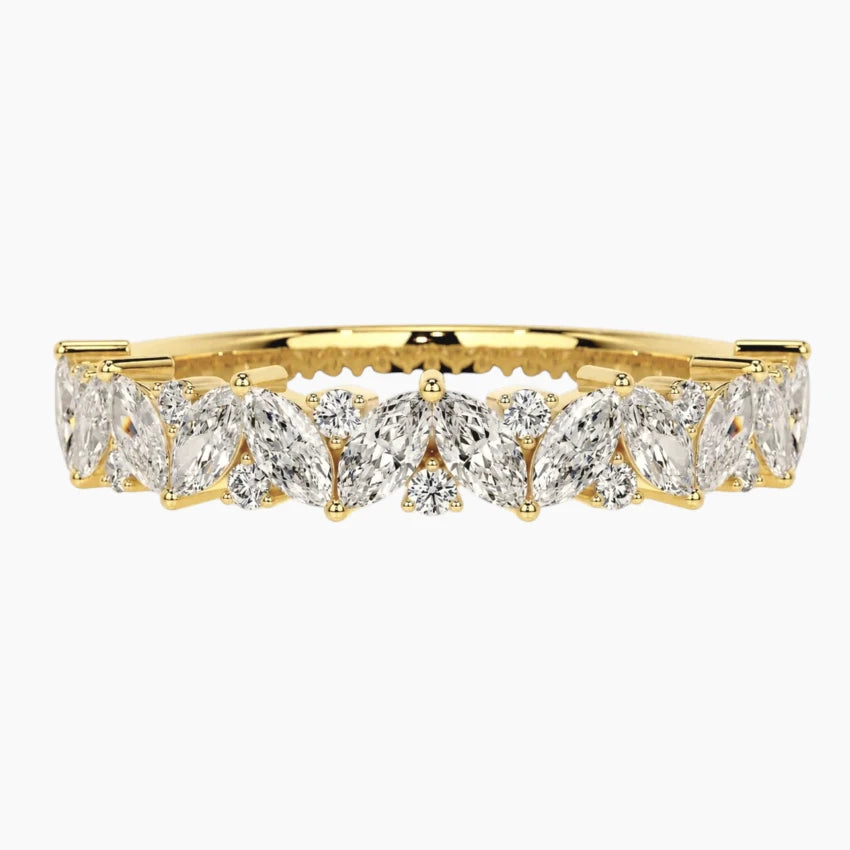 Regina Marquise Moissanite-Ring