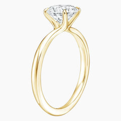 Aurelia Duet 1 Carat Round Cut Open Moissanite Ring Set