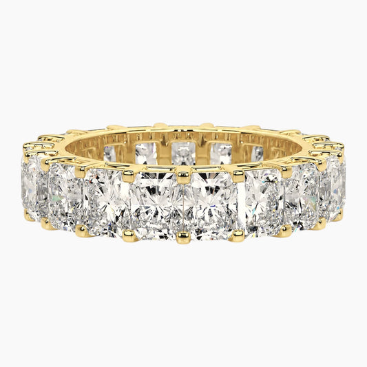 Stellar Mirage Haute Radiant-Cut Eternity Band