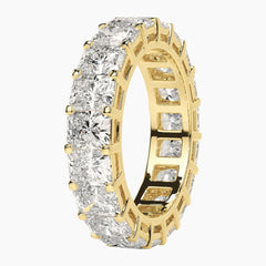 Stellar Mirage Haute Radiant-Cut Eternity Band