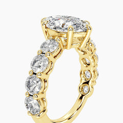 Élarisse Marquise Nine-Stone Moissanite Engagement Ring