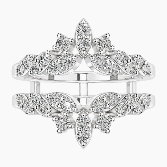 Éloriane Double Crown Moissanite Ring