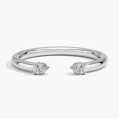Wren Moissanite Open Ring