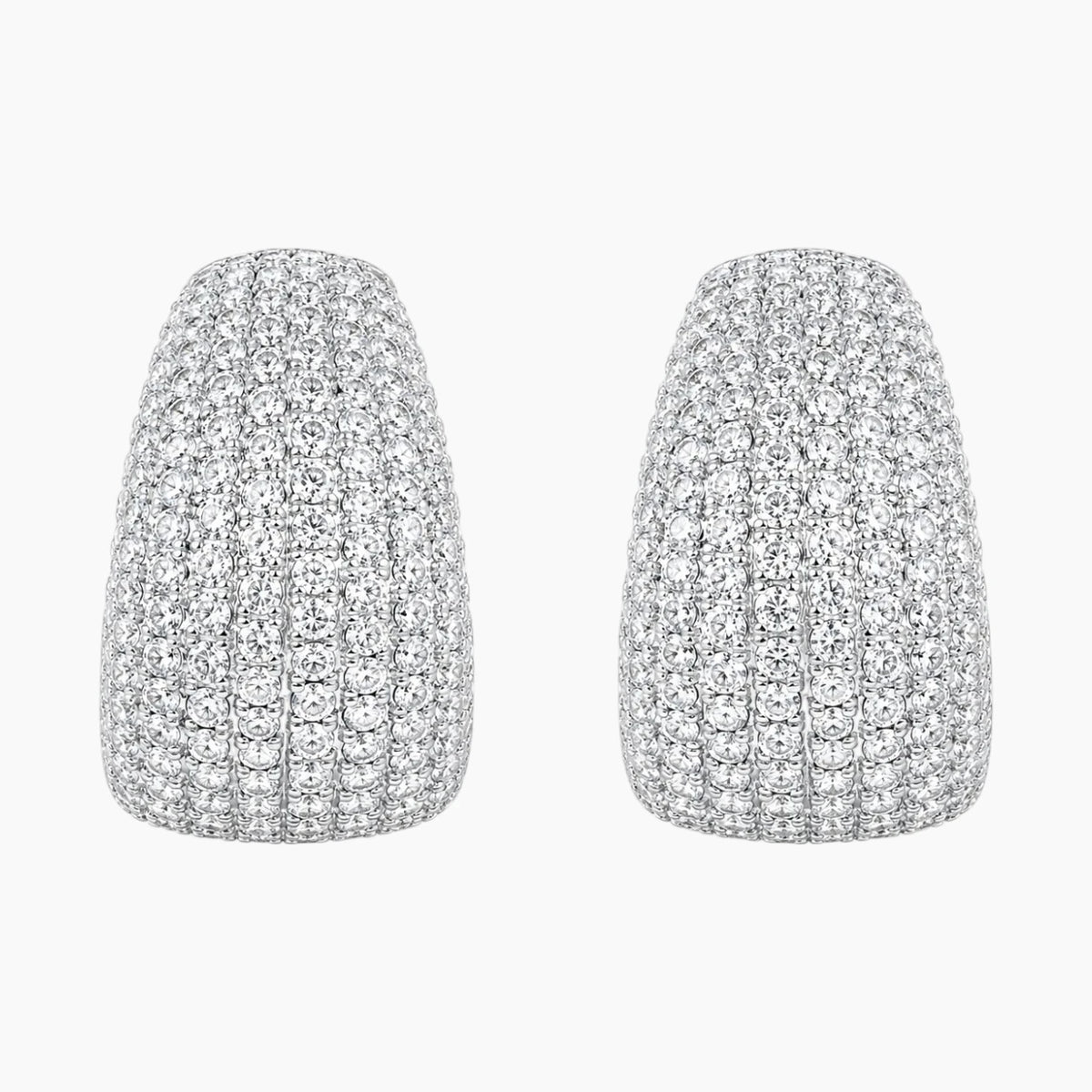 Luxurious Moissanite Stud Earrings