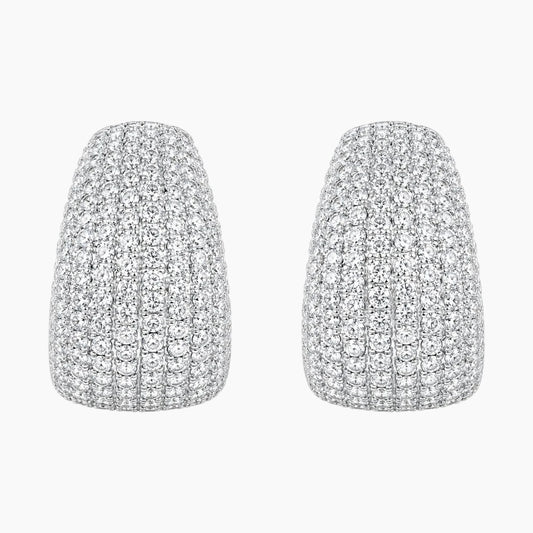 Luxurious Moissanite Stud Earrings