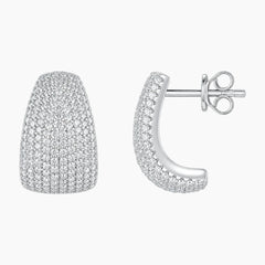 Luxurious Moissanite Stud Earrings