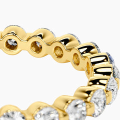 Celestia Luxe 2.3mm Moissanite Eternity Band