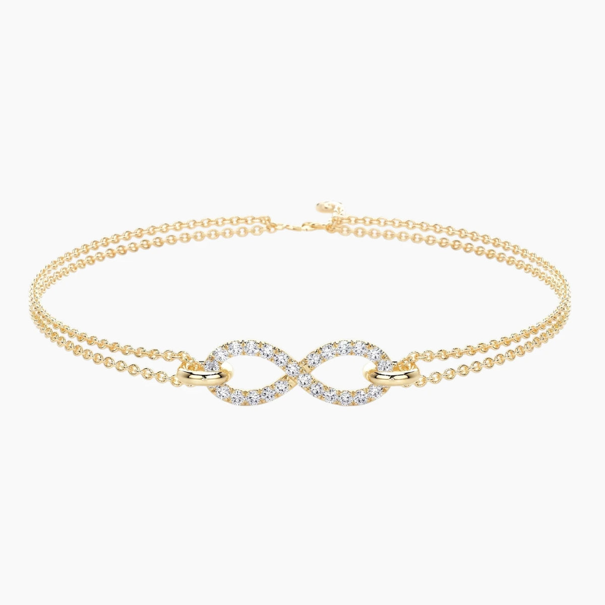 Infinity Symbol Moissanite Bracelet