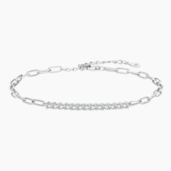 Simple Designer Moissanite Bracelet