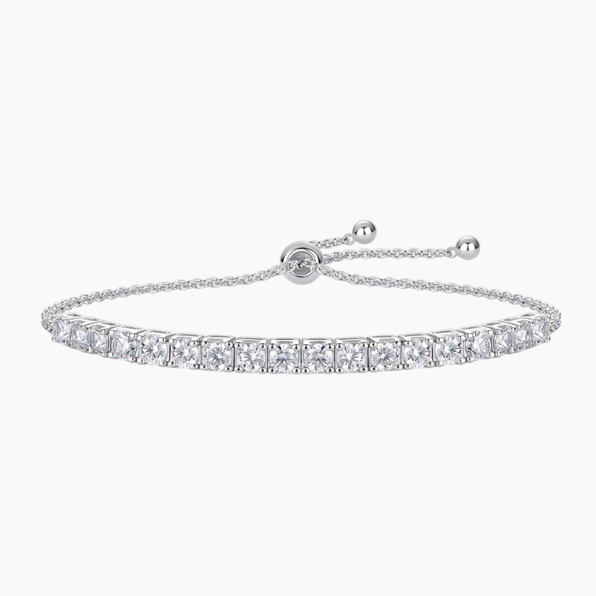 Elegant Tennis Moissanite Bracelet
