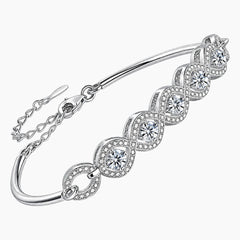 Elegant Designer Moissanite Bracelet
