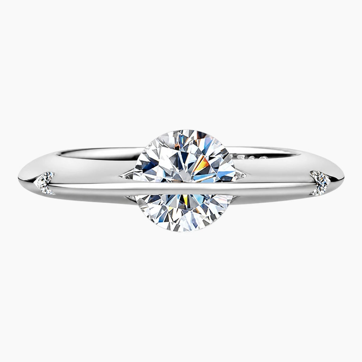 Celestial Orbit Moissanite Ring